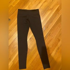 black 25 inch - size 6 - lulu lemon leggings